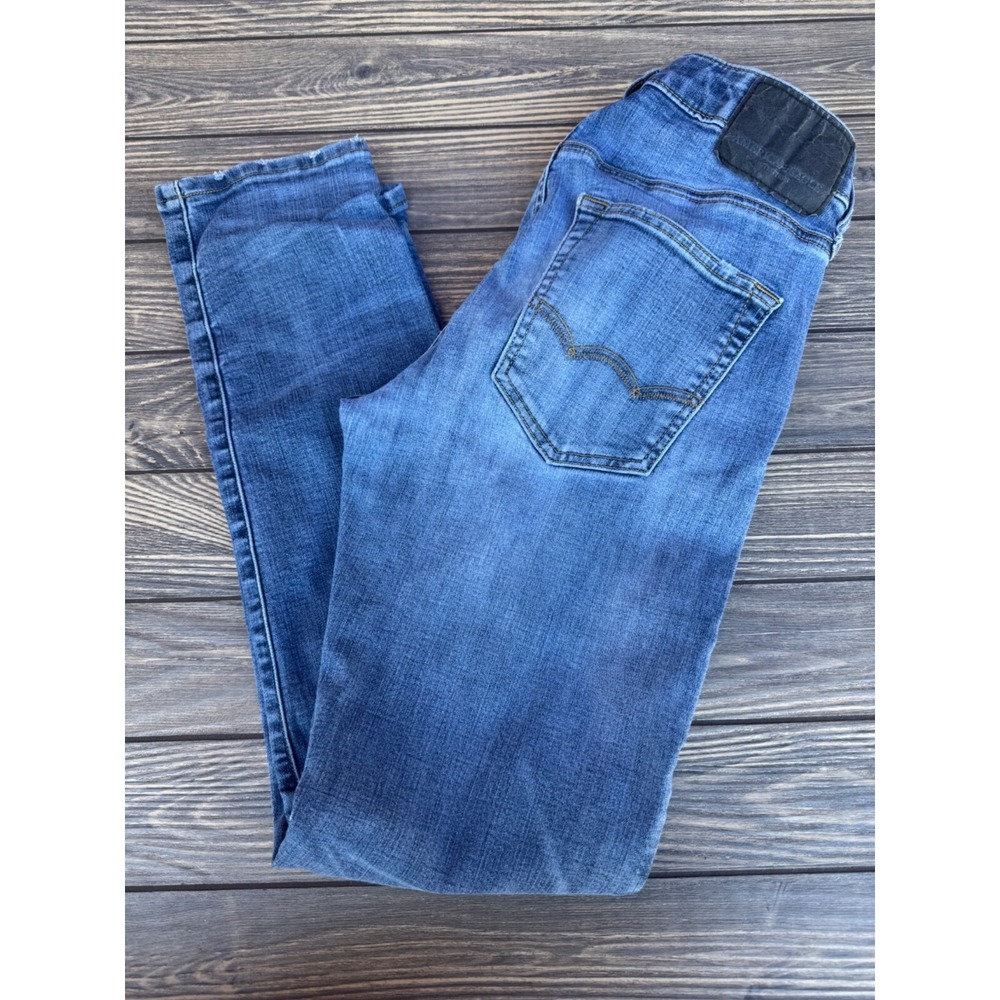 American Eagle Outfitters Extreme Flex 4 Slim Fit Mens Jeans 28X30 Medium Wash D